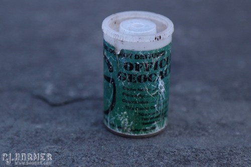 My third cache placed.