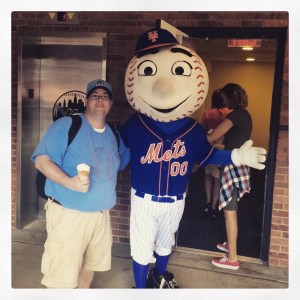 Despite not being a Mets fan, I couldn't resist this opportunity!