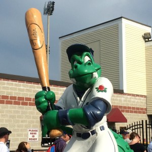 Another fan told me this was here from the AA team's days.