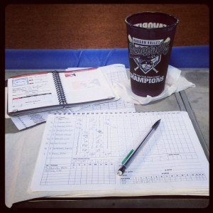 All ready for a game at Hudson Valley!