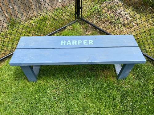 Homemade bench