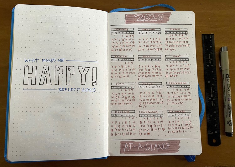 Bullet journal planner